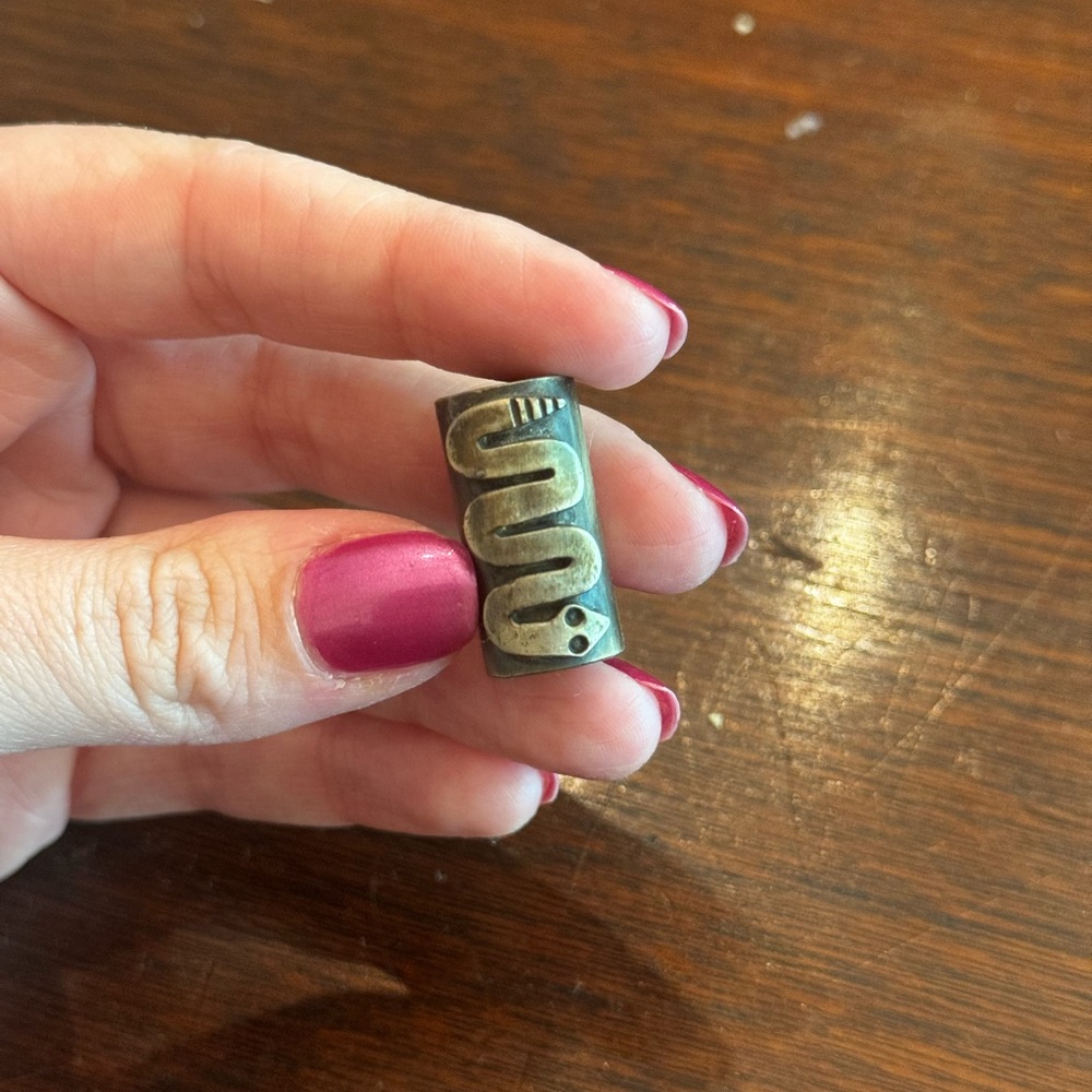 Sterling Silver Richard Schmidt Bandana Slide